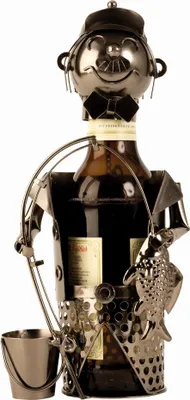 Produktbild von Flaschenhalter Angler für Bierflasche aus Metall