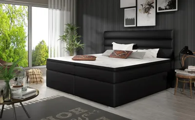 Obrázek produktu pro Kontinentální postel 180x200 SERION - černá