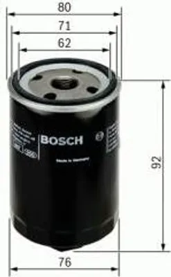Produktbild von Bosch Ölfilter  0 451 103 318