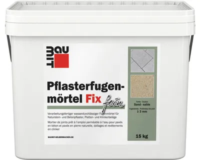 Produktbild von Baumit Pflasterfugenmörtel Fix Fein Sand 15 kg
