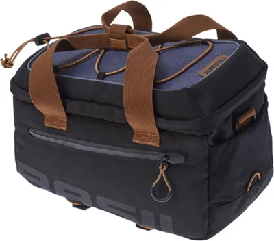 Produktbild von Basil Miles Topcase Gepäckträgertasche 7l Schwarz  Schwarz One Size