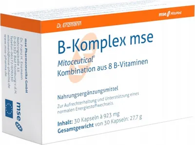 Produktbild von Vitamin B Komplex Mse Dr Enzmann 30 Kapseln