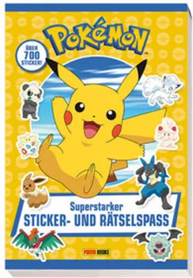 Obrázek produktu pro Pokémon: Superstarker Sticker- und Rätselspaß