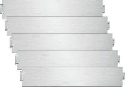 Produktbild von TolleTour Rasenkante Einfache Montage Profilkante Rasenborde Gartenpalisade Beetrand 100x18cm 15m