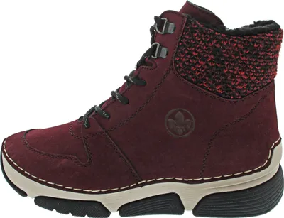 Produktbild von Rieker Schnürstiefel Rot in Gr. 41
