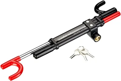 Produktbild von CARTREND Lenkradkralle mit Pedalsperre 60159 1.95kg Stahl Blisterpack