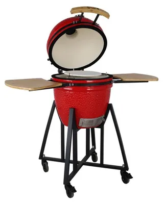 Obrázek produktu pro Zahradní keramický gril  Kamado - L 18" Red Pro-Tech CHEF 40418_SE_B