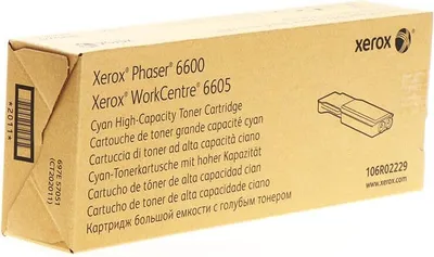 Produktbild von Xerox Phaser 6600 - Mit hoher Kapazität - Cyan
