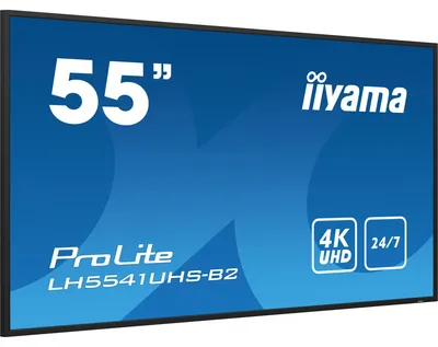 Obrázok produktu pre IIYAMA 139,0cm(55") LH5541UHS-B2 16:9 3xHDMI+USB IPS 4K maloobchod (zasielanie tovaru)