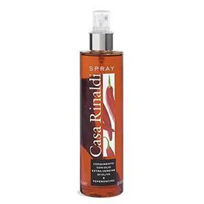 Produktbild von Casa Rinaldi Olivenöl Extra Vergine mit Chilischoten Spray 250 ml.