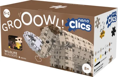 Produktbild von Nano Clics Zum Bauen von Wildtieren 250 Teile, Clicformers