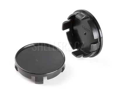 Obrázok produktu pre Stredový kryt zliatinového kolesa Ø 51/53,5 mm, T45011W, RH plast čierny bez loga