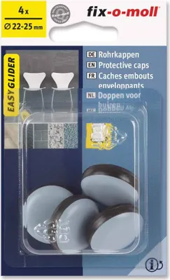 Produktbild von Rohrkappen Easyglider 22 mm - 25 mm fix-o-moll