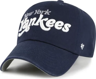 Zdjęcie produktu dla Czapka z daszkiem i regulowanym zapięciem marki 47 – PENSACOLA New York Yankees, granatowa