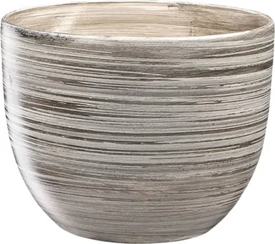 Obrázok produktu pre Keramický obal na hrniec PURKY GREY Ø13 x 11 cm matná sivá