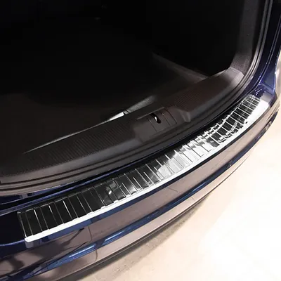 Produktbild von Ladekantenschutz passend für VW Sharan 2 Seat Alhambra 2 7N Edelstahl Abkantung