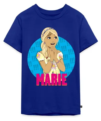 Produktbild von Spreadshirt Die Drei Ausrufezeichen Marie Teenager Premium T-Shirt, 158/164 (12 Jahre), Royalblau