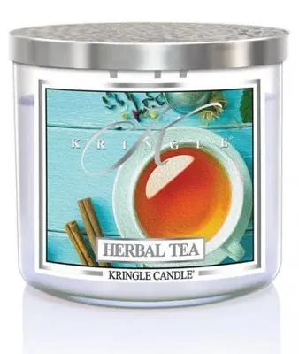 Productafbeelding van Kringle Candle TUMBLER Kruidenthee, geurkaars met 3 lonten, 411g