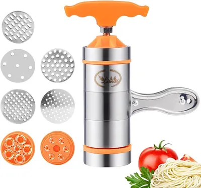 Produktbild von Pastamaschine aus Edelstahl, 7 Formen, Mini, für die Küche