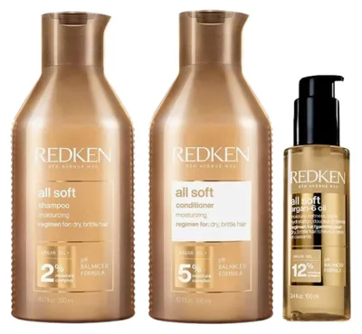 Produktbild von all soft S-C- Argan oil 3 er Set