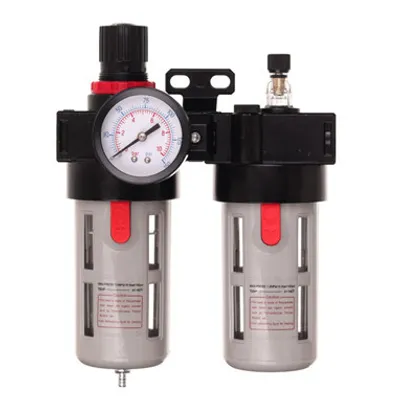 Obrázek produktu pro Vzduchový filtr 40 mikronů + restriktor + maznice pro pneumatické nářadí BFC4000 1/2'