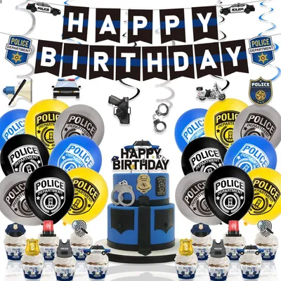 Image de Solidchoice - Ensemble de décorations festives sur le thème "politesse" pour les anniversaires