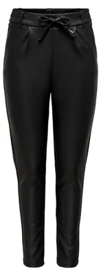 Productafbeelding van ALLEEN BIJ ONLPOPTRASH: Life Easy, gecoate broek, model NOOS