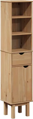 Obrázek produktu pro vidaXL Koupelnová skříňka OTTA 35x30x159 cm z borovicového masivu