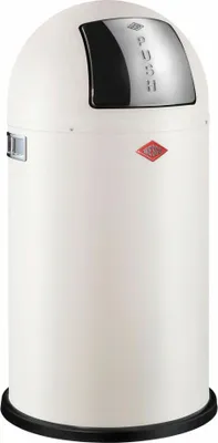 Obrázok produktu pre Wesco Pushboy odpadkový kôš, odpadkový kôš, oceľový plech, matný piesok, 50 l, 175831-87