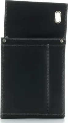 Produktbild von Red Point Halfter Kellnerhalfter Schwarz mit Kontrastnähten