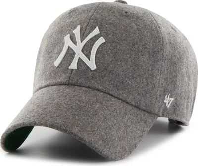 Zdjęcie produktu dla 47 Brand Curved Strapback Cap - MELTON New York Yankees