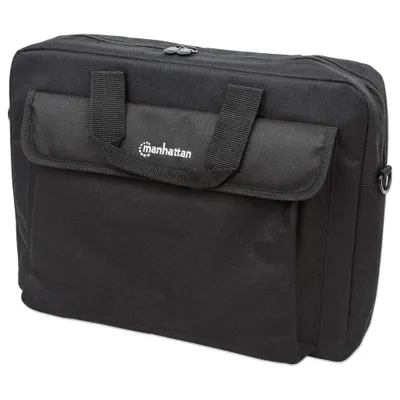 Produktbild von MANHATTAN Pouzdro na notebook London Top Load je vhodné pro většinu notebooků s úhlopříčkou až 39,116 cm a úhlopříčkou 15,6 palce