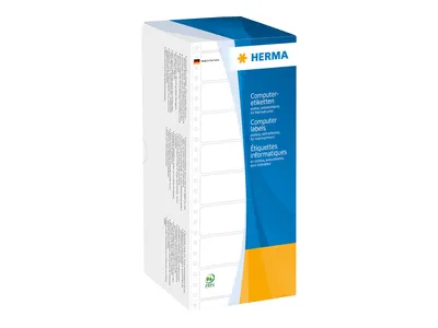 Image de HERMA Computeretiketten weiß 101,6x48,4  mm Papier  6000 St.