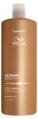 Produktbild von Wella Professionals Ultimate Smooth Shampoo – für trockenes, widerspenstiges Haar & Frizz
