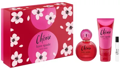 Obrázek produktu pro Cherie parfémová voda 100 ml + parfémová voda 7,5 ml + tělové mléko 100 ml