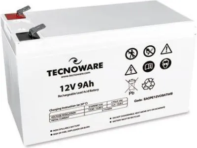 Obrázek produktu pro Baterie Tecnoware UPS 12V 9AH s konektorem FASTON 6,3 mm