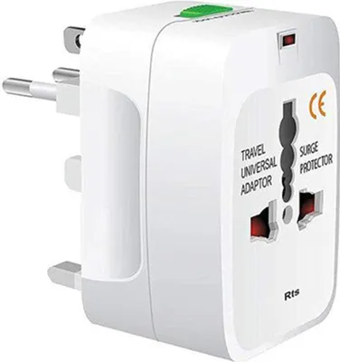 Zdjęcie produktu dla Uniwersalny Adapter Przejściówka Usa Uk Eu Cały Świat Wtyczka Gniazdo Wtyk