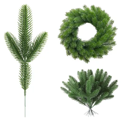 Productafbeelding van Set van 24 Kunstmatige Dennentakken voor Kerstdecoratie
