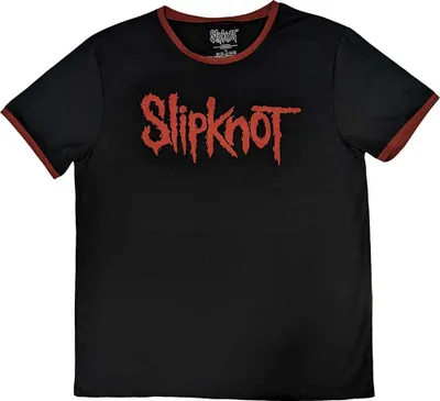 Image de Slipknot - T-Shirt Logo pour homme/femme unie RO10215 (L) (Noir)