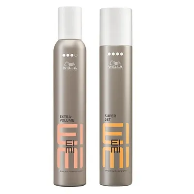 Produktbild von Wella EIMI Extra Volume Mousse 300ml + Super Set 300ml