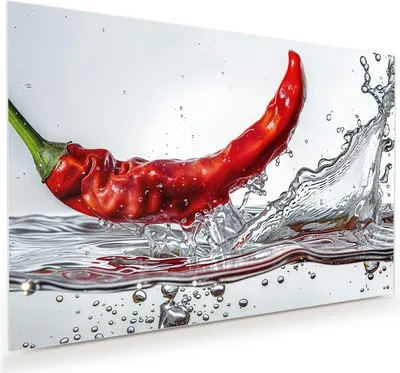 Produktbild von Glasbild 60x40cm in XXL für Wohnzimmer, Schlafzimmer Motiv Chiliim Wasser