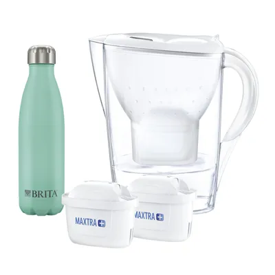 Produktbild von Brita Marella +, Pitcher-Wasserfilter, 3,5 l, Weiß