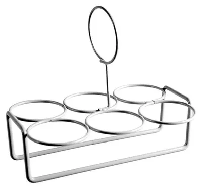 Produktbild von Eierhalter für 6 Eier, silberfarben