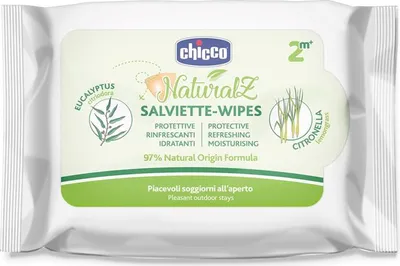 Immagine prodotto di Chicco Zanza Salviette Naturale 20 Pezzi