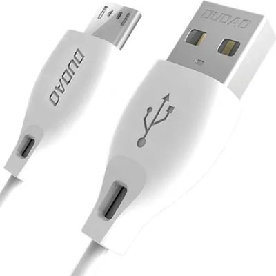 Immagine prodotto di DUDAO L4M Cavo da USB-A a microUSB 1 m bianco Cavo USB USB 2.0 USB A Micro-USB A