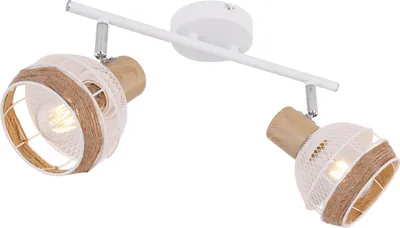 Produktbild von Globo Lighting Strahler Metall weiß, 2x E27