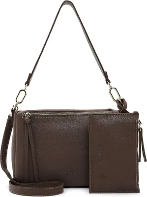 Produktbild von SURI FREY Umhängetasche Schultertasche Orry Crossover Bag Mud dunkelbraun
