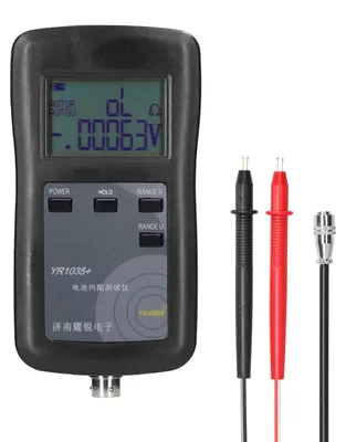 Obrázek produktu pro Přesný a rychlý přístroj pro měření vnitřního odporu lithium-iontových baterií YR1035+, určený pro baterie ve vozidlech s elektrickým pohonem (100V)