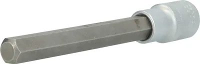 Produktbild von Brilliant Tools 1/2 Innensechskant Bit-Stecknuss, 140 mm lang, 12 mm
