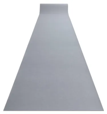 Image de TAPIS DE COULOIR ANTIDÉRAPANT RUMBA couleur unique gris 80 cm gris 80x600 cm